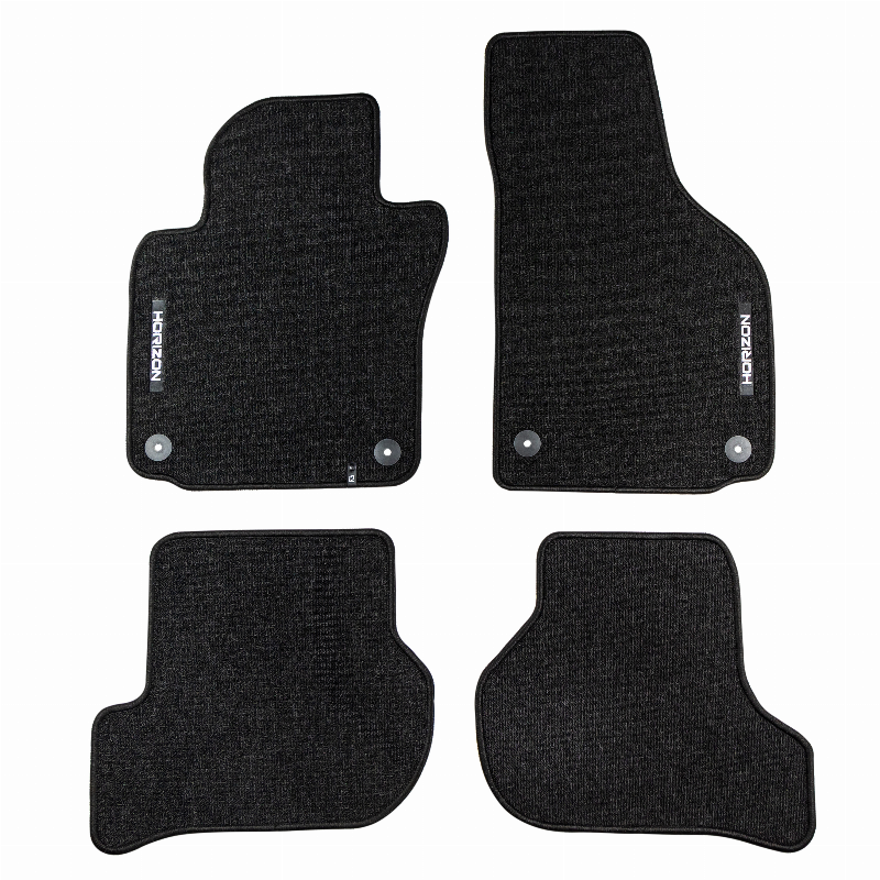 TEKSTILINIAI KILIMĖLIAI VOLKSWAGEN GOLF V 2003-2009; SEAT LEON II 2005-2008; VOLKSWAGEN GOLF VI 2008-2016; VOLKSWAGEN SCIROCCO III 2008-2017