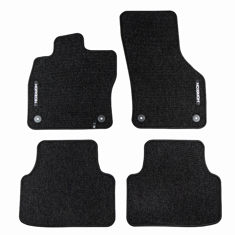[09-HR424470] TEKSTILINIAI KILIMĖLIAI VOLKSWAGEN GOLF SPORTSVAN 2014-2020; SKODA OCTAVIA III 2012-2020; SKODA OCTAVIA IV 2012-2020; VOLKSWAGEN PASSAT B8 2014-2022