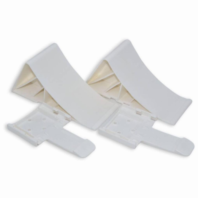 [SS300] WHEELCHOCK WITH HOLDER WHITE