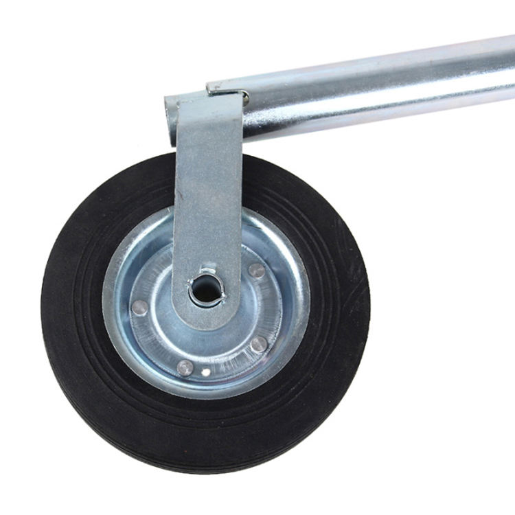 [SS200] JOCKEY WHEEL 48MM METAL RIM WITH SOLID RUBBER TYPE 200X 50MM