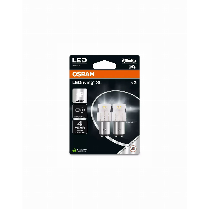 [OS-7528DWP-2BL] OSRAM LEMPUTĖS P21/5W 12V 1.7W BAY15D