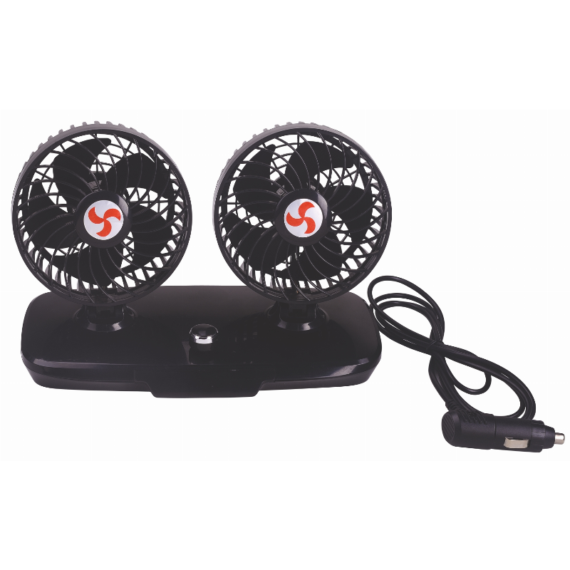 [275-24-8W] DOUBLE OSCILLATING CAR FAN