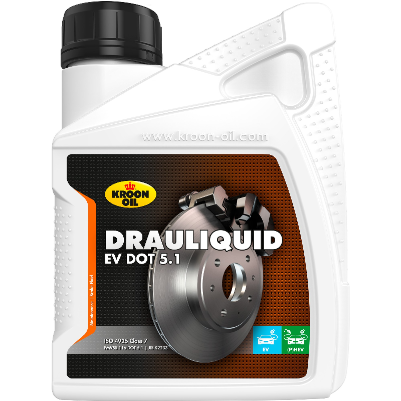 [KR38201] ALYVA  KROON-OIL DRAULIQUID-EV DOT 5,1 500ML.